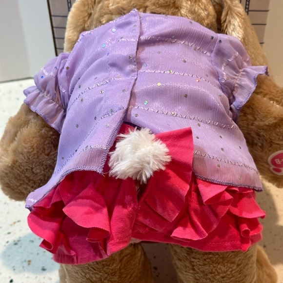 Build-A-Bear Purple Sparkling Top, Pink Skirt and Underwear,‎ Plush NOT Included - Picture 6 of 8
